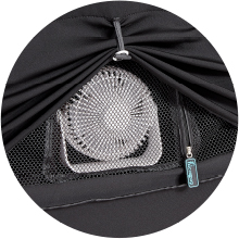 Fan pocket