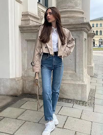 Women's cropped jacket