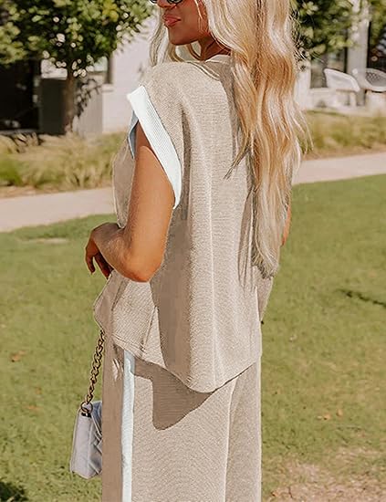 Women's summer casual two-piece suit sportswear