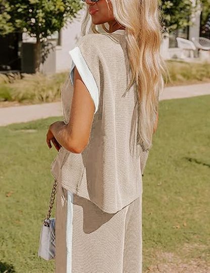 Women's summer casual two-piece suit sportswear