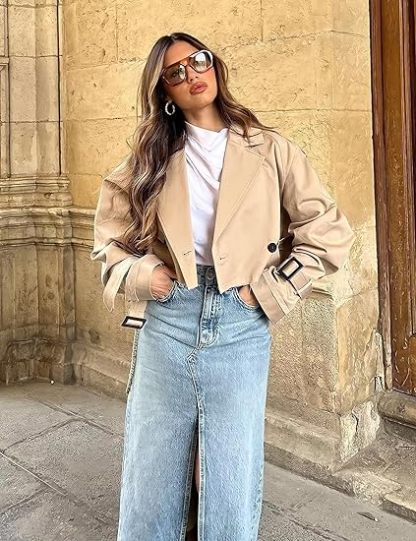 Women's cropped jacket