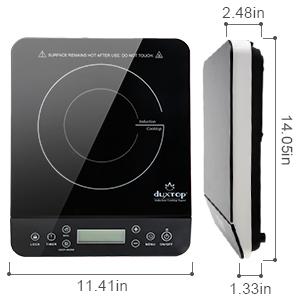 Non-Stick Glass Surface is Easy to Clean
