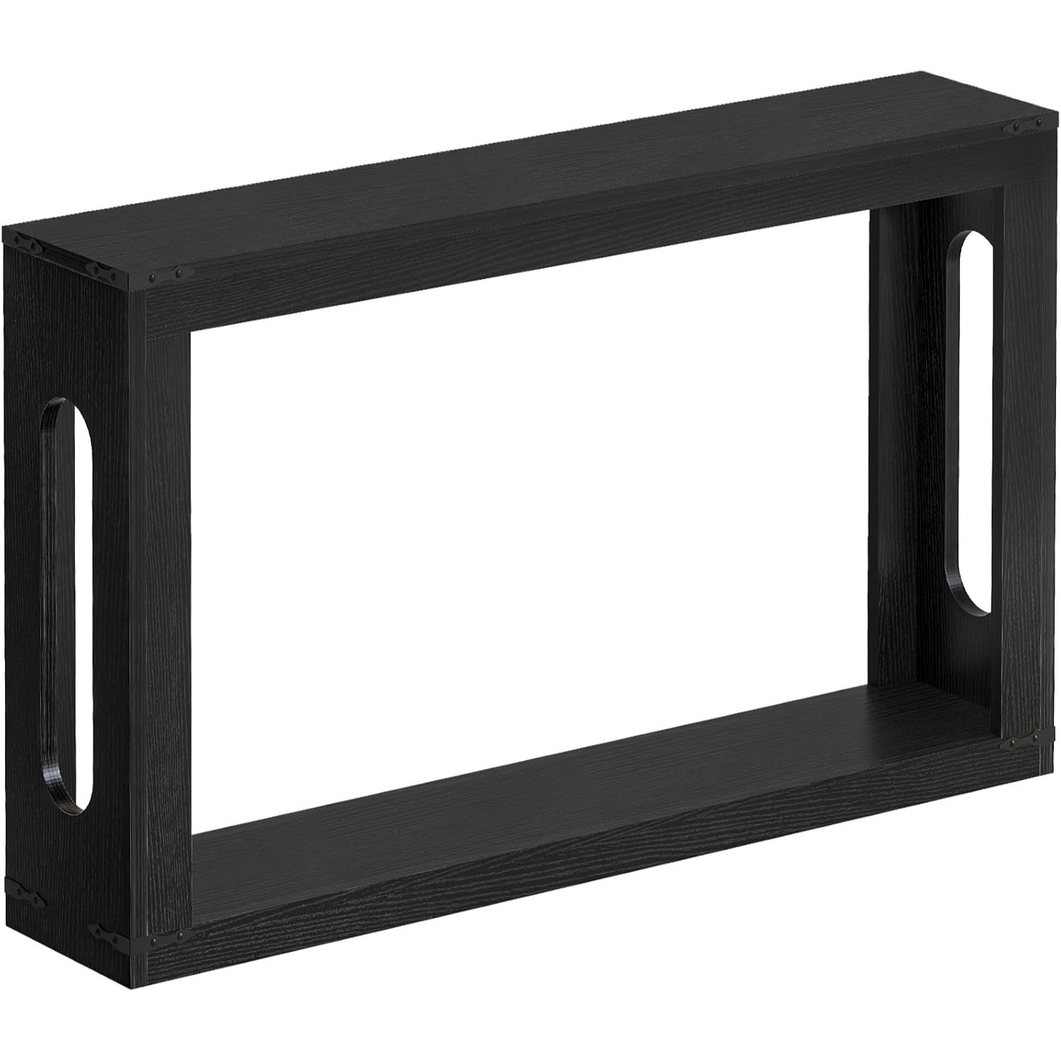 Industrial style wooden console table