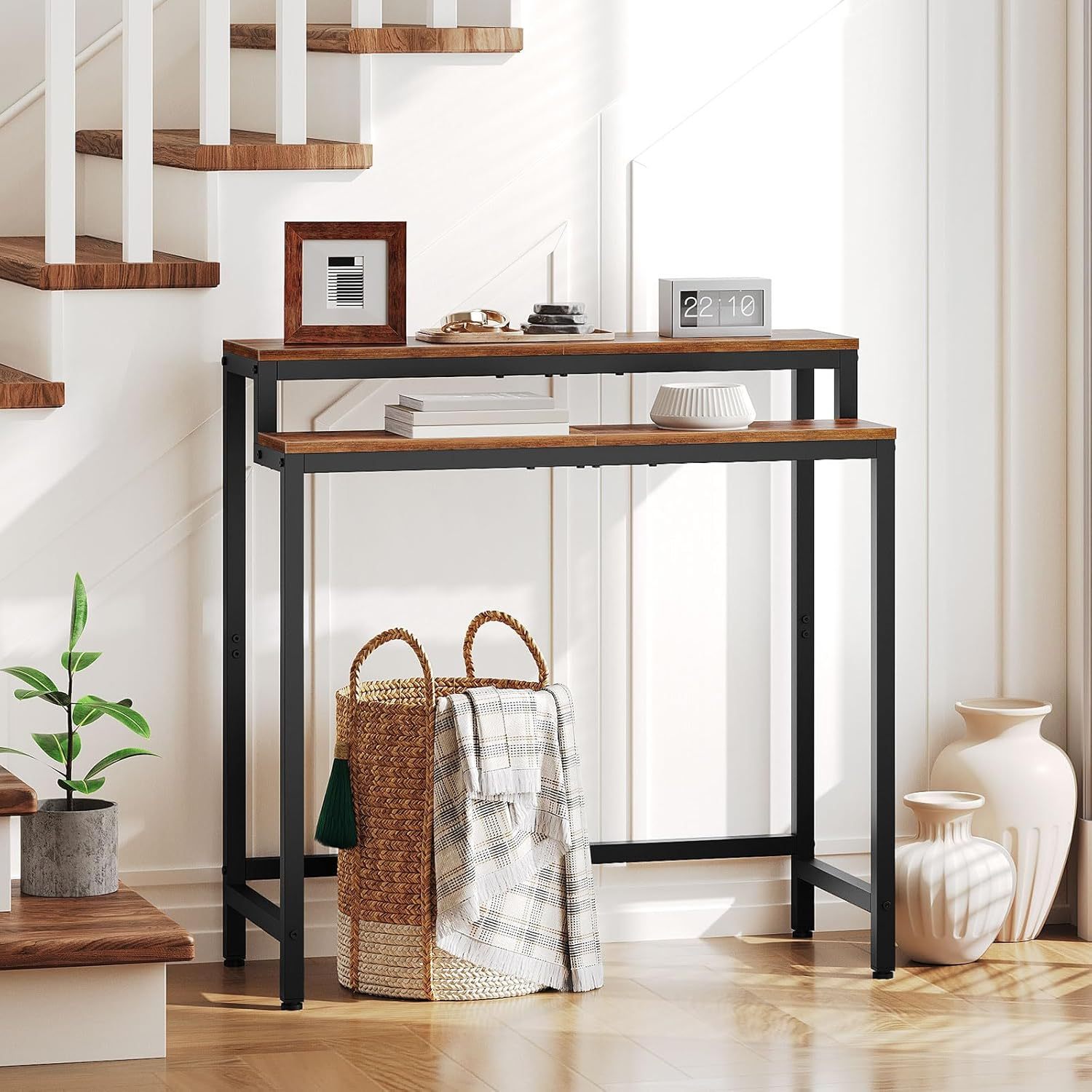 High Base Double Room Narrow Console Table