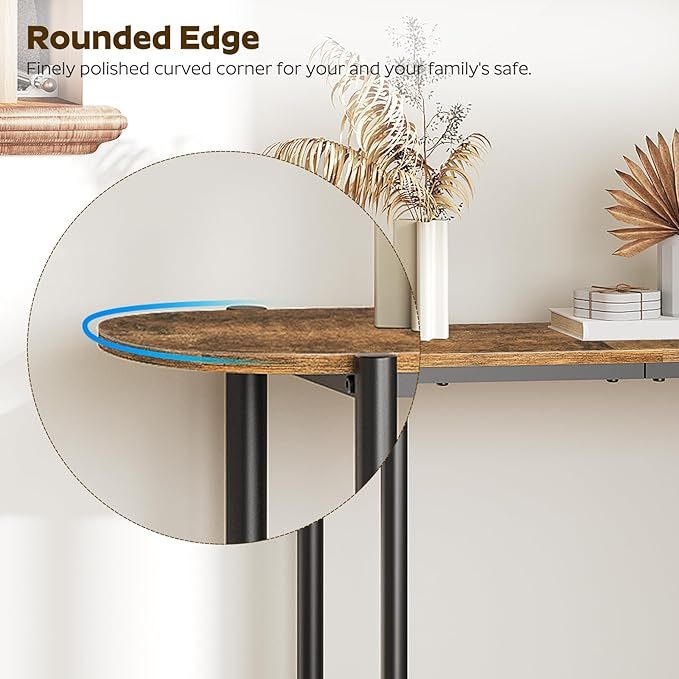 Double-chamber narrow display control table
