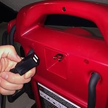 Built-in Fast Charger