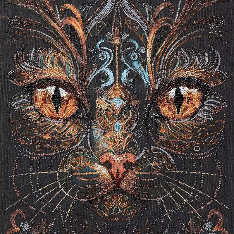 Raven DIY Bead Embroidery Kit