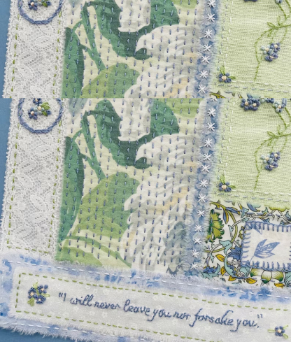 Forget Me Not Slow Stitch & Embroidery Kit