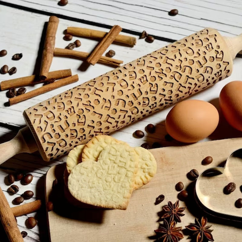 Happy Hanukkah Rolling Pin