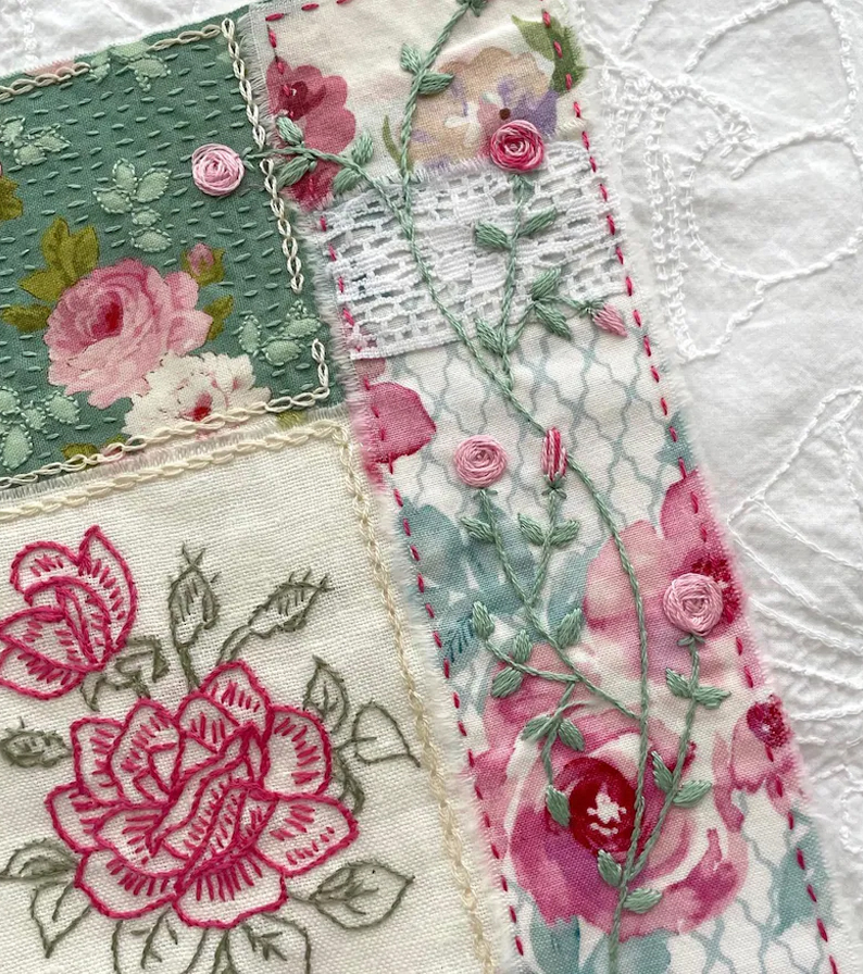 Forget Me Not Slow Stitch & Embroidery Kit