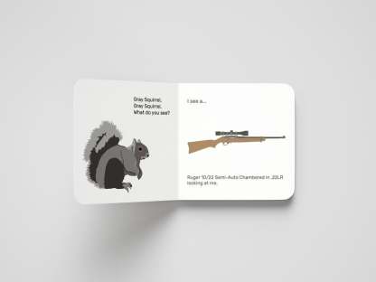 📚🦌 Whitetail, Whitetail, What Do You See? — Rounded-Corner & Reinforced Children‘s Book for the Hunting Family by Mueller Optics