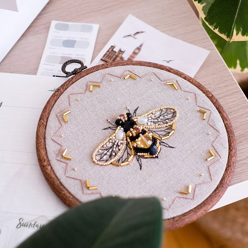 Insect Bead Embroidery