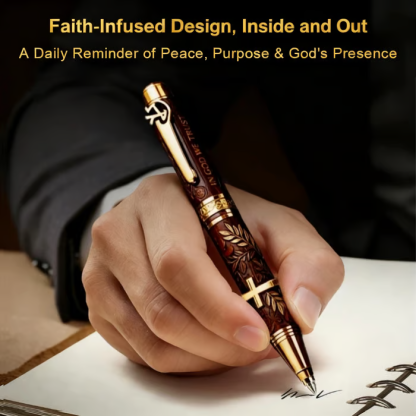 ✝️ God's Blessing Bible Commemorative Pen🖋️