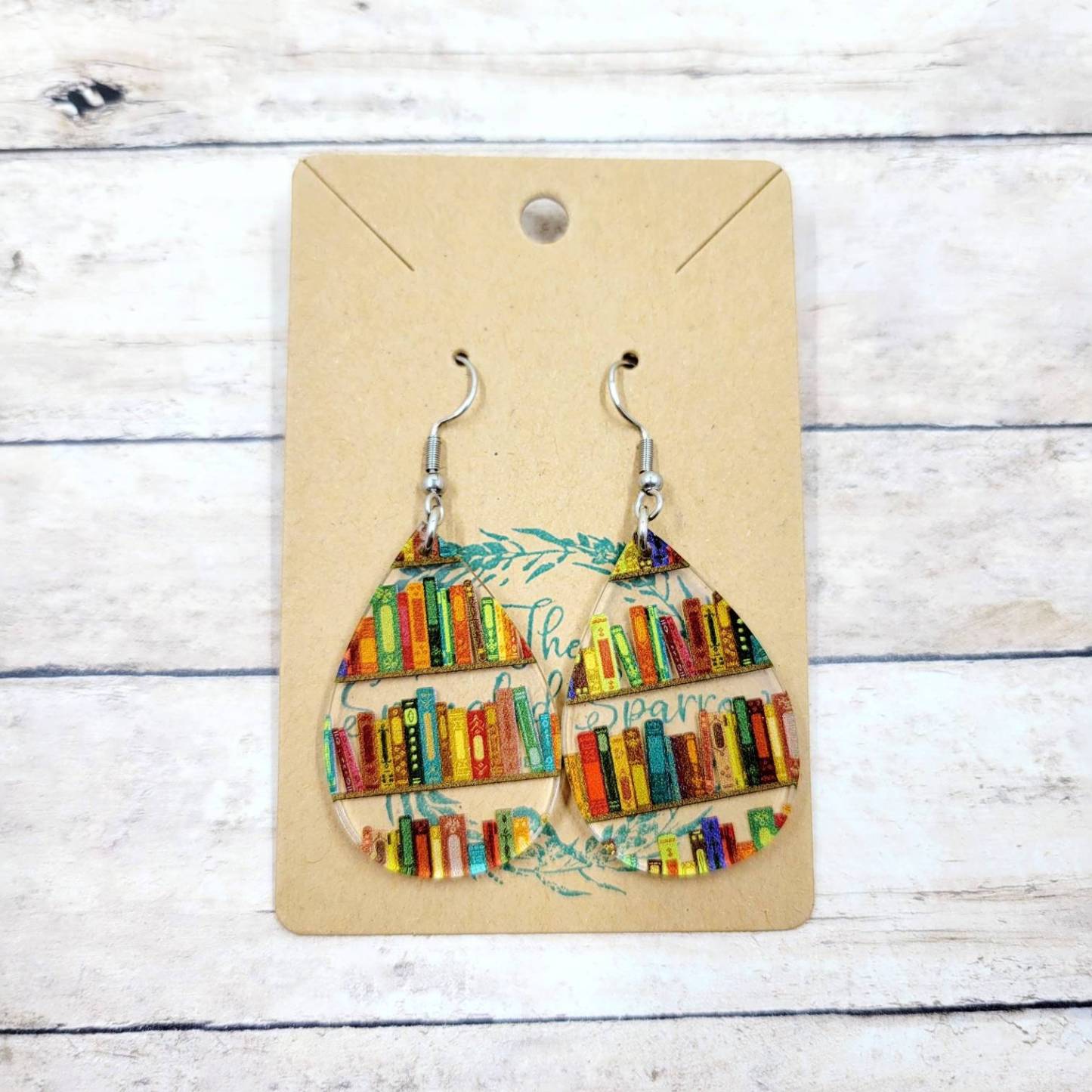 Book Earrings (BUY 4 GET FREE SHIPPING)