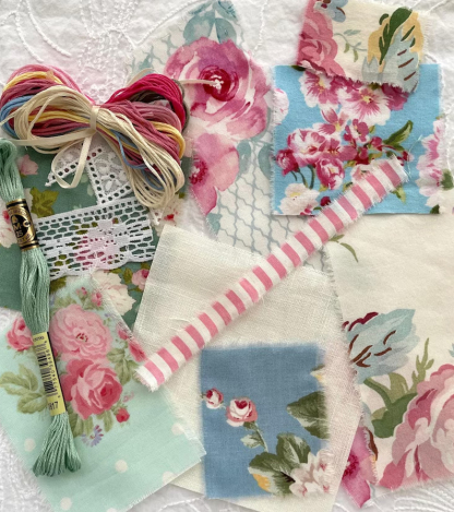 Forget Me Not Slow Stitch & Embroidery Kit