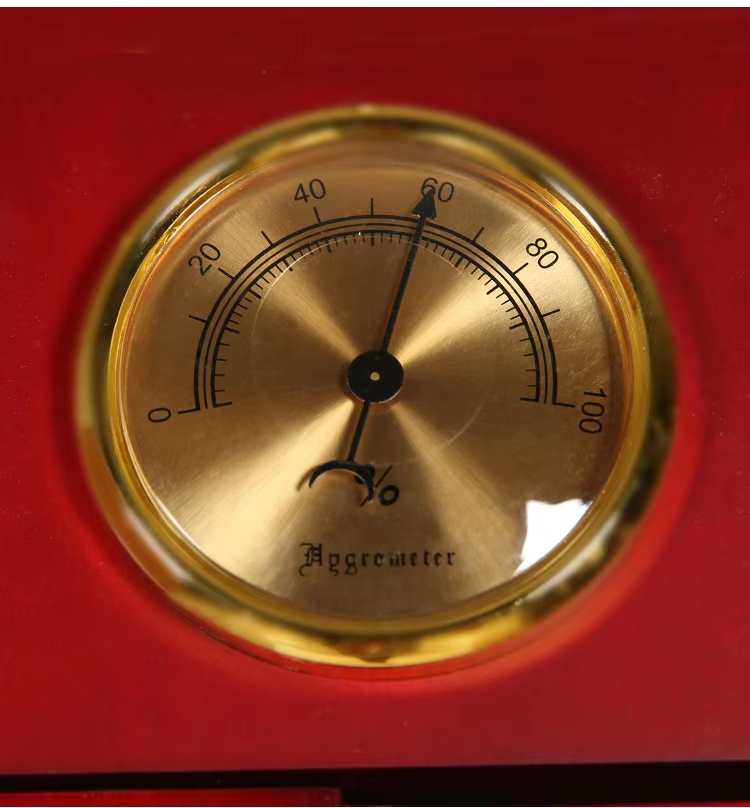 Red Spanish Cedar Double-Door Cigar Cabinet