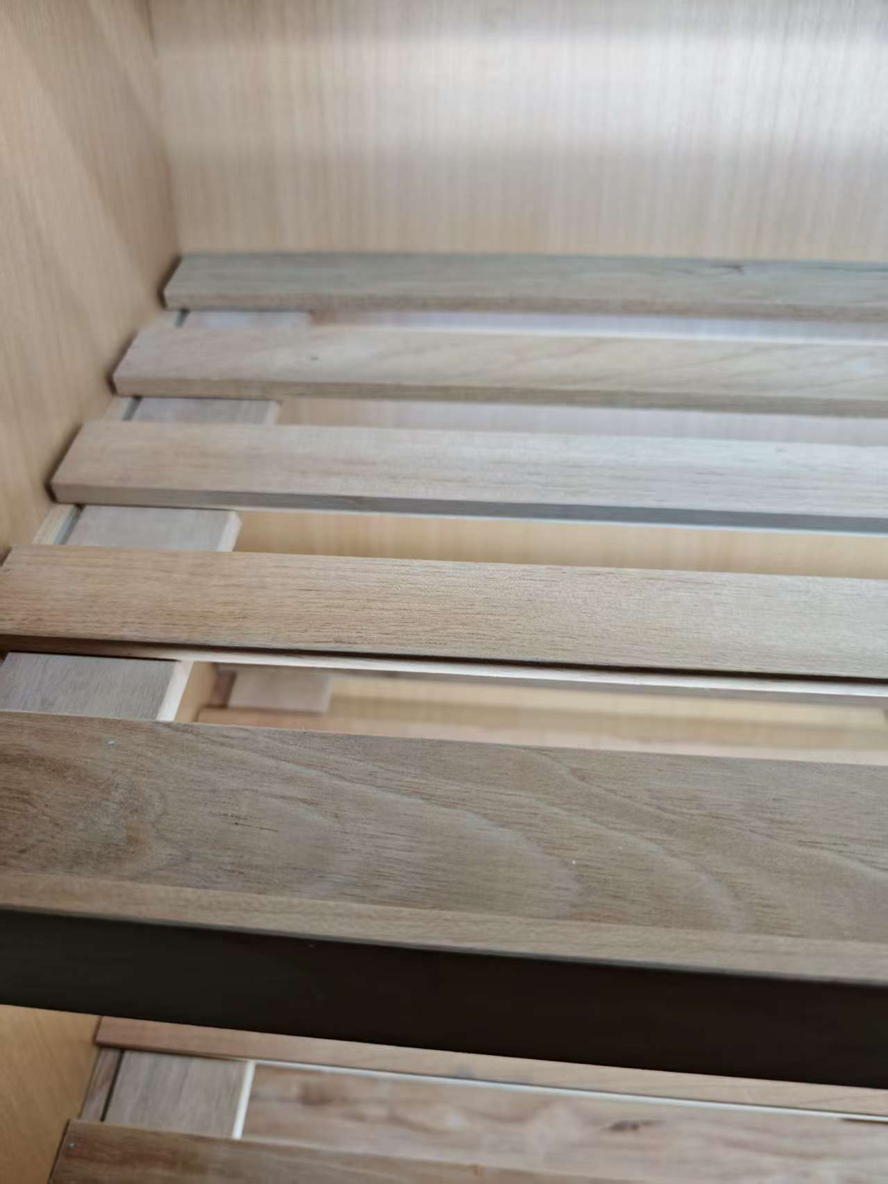 Black Spanish Cedar Sliding-Door Cigar Cabinet