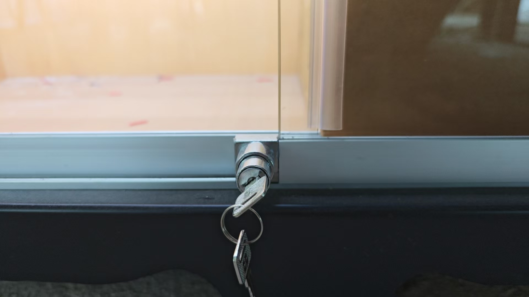 Black Spanish Cedar Sliding-Door Cigar Cabinet