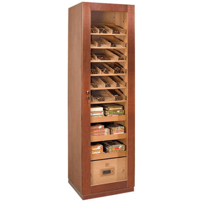 Single Door Cigar Cabinet