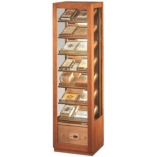Single Door Cigar Cabinet