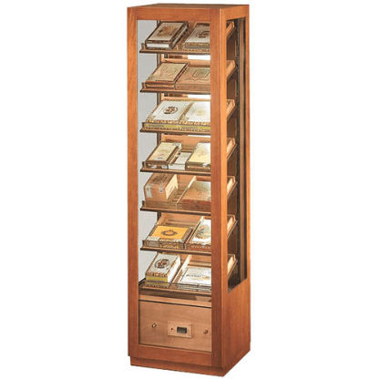 Single Door Cigar Cabinet