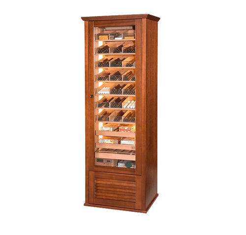 Single Door Cigar Cabinet