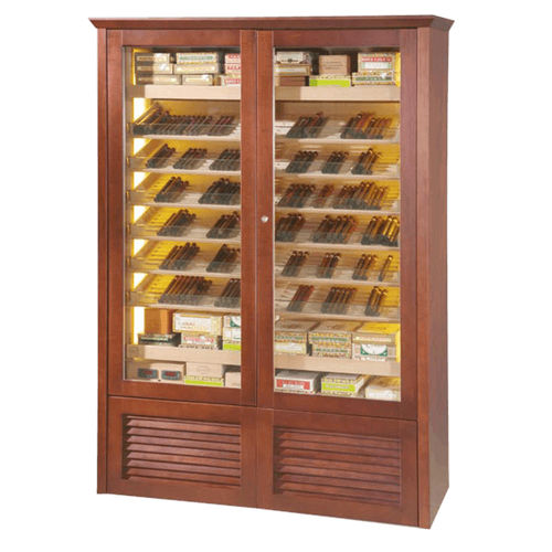 Double Door Cigar Cabinet