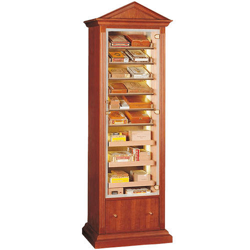 Single Door Cigar Cabinet
