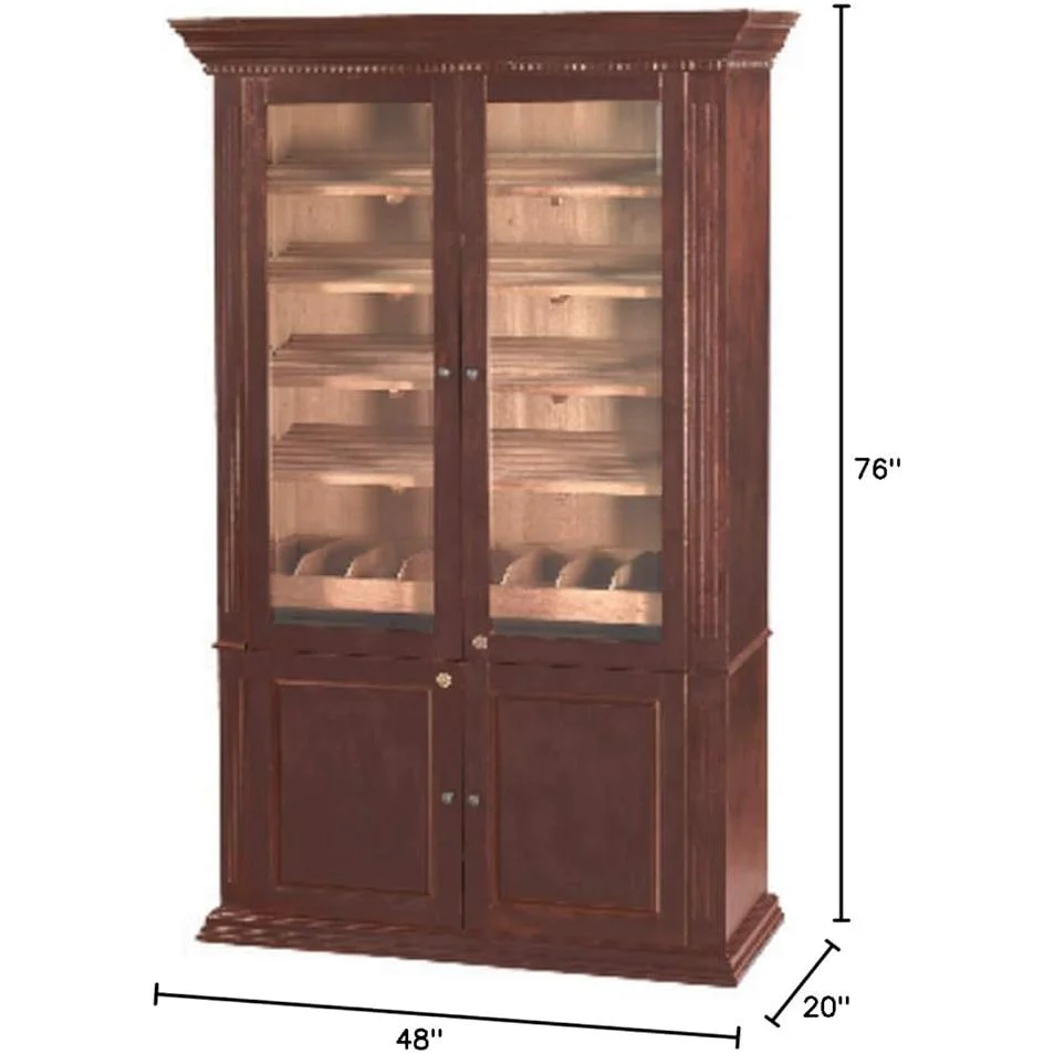 Double Door Cigar Cabinet