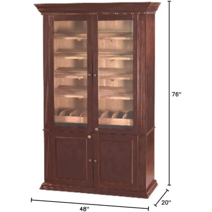 Double Door Cigar Cabinet