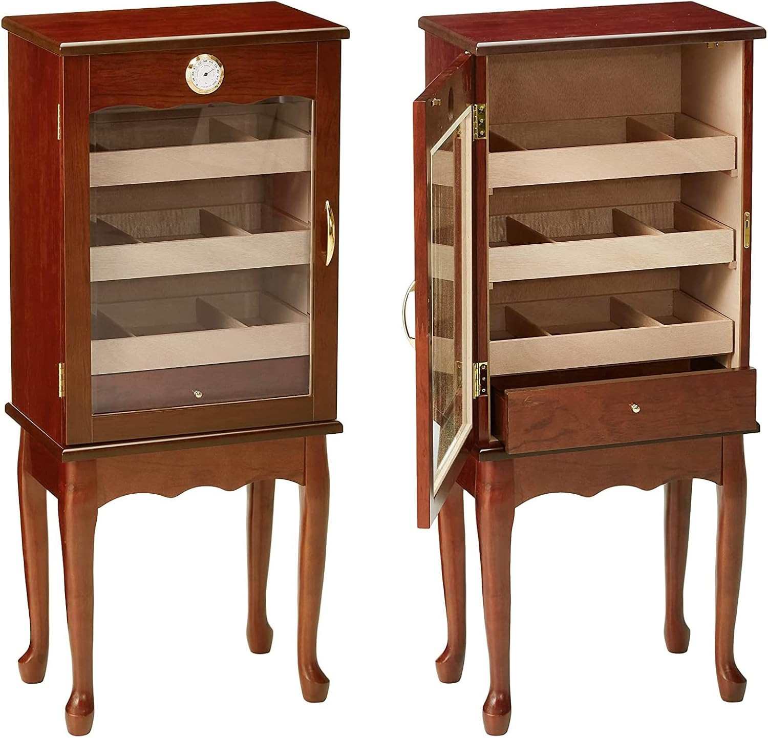 Vintage End Table Humidor