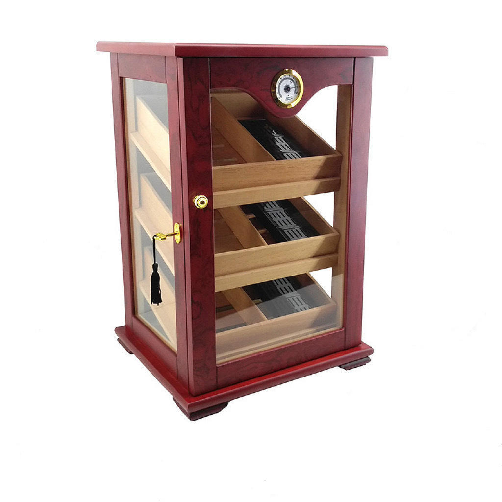 Mini Red Cigar Cabinet