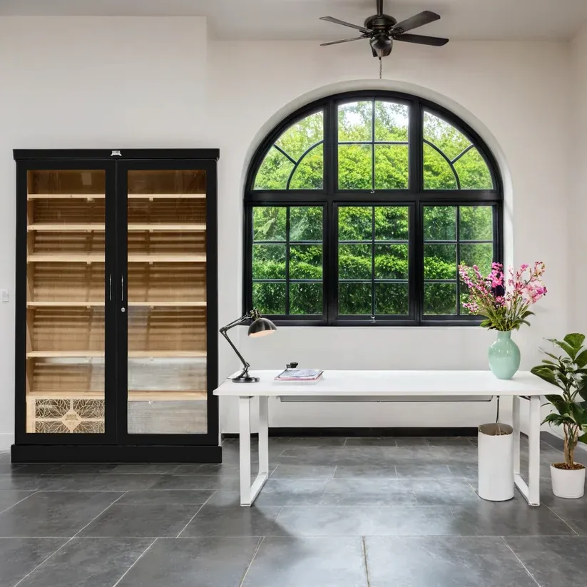 Double Door Cigar Cabinet
