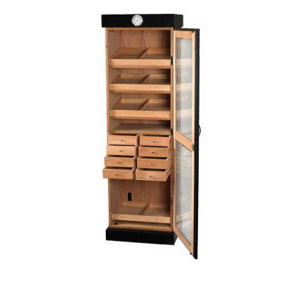 Single Door Cigar Cabinet