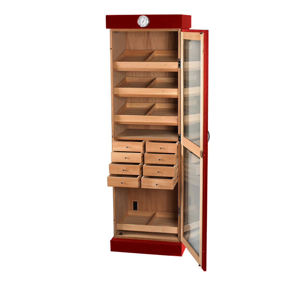 Single Door Cigar Cabinet