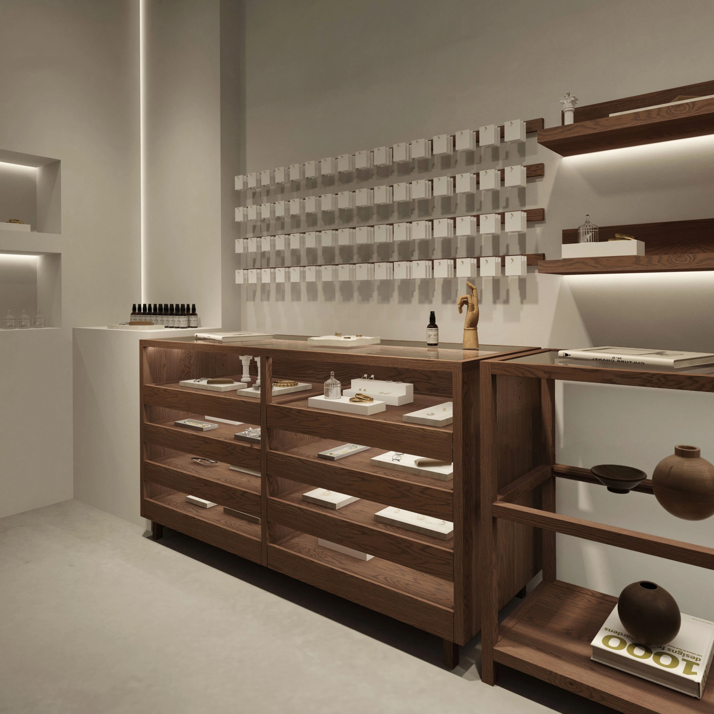 Custom Eyewear Display Cabinet