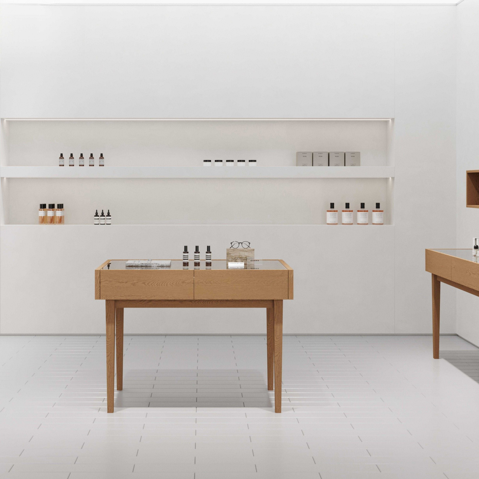 Custom Eyewear Display Cabinet