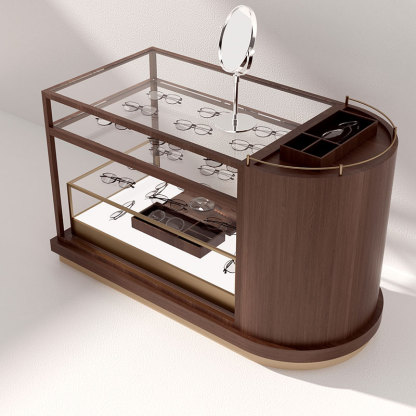 Custom Eyewear Display Cabinet