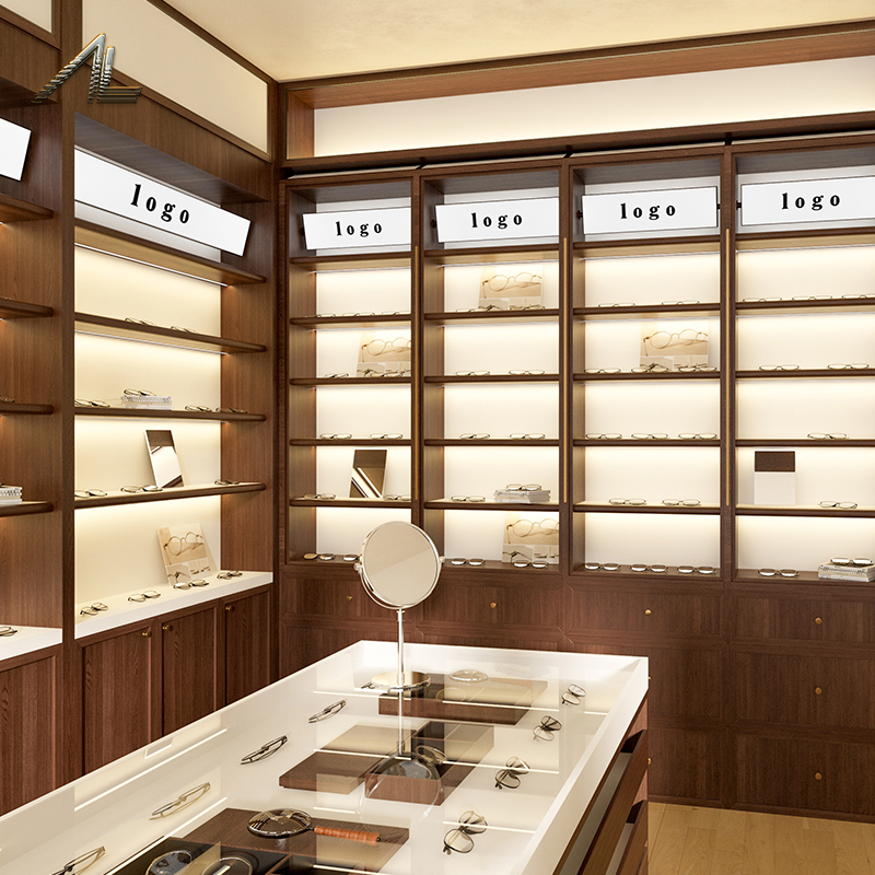 Custom Eyewear Display Cabinet