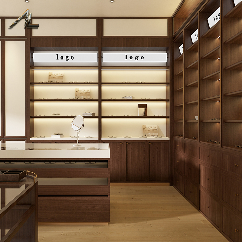 Custom Eyewear Display Cabinet