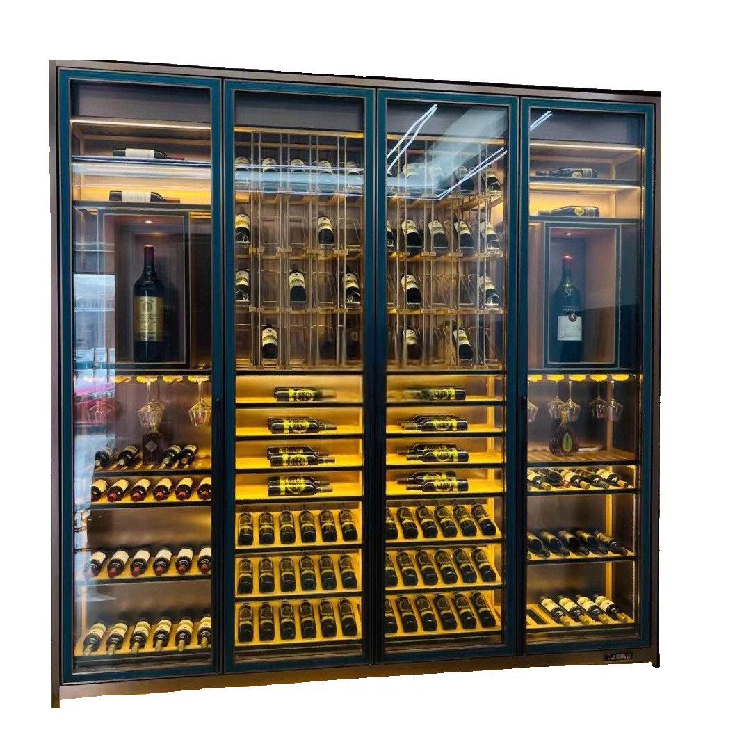 Custom Luxury Climate-Controlled Wine Cabinet