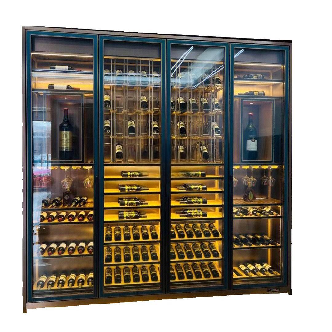Custom Luxury Climate-Controlled Wine Cabinet