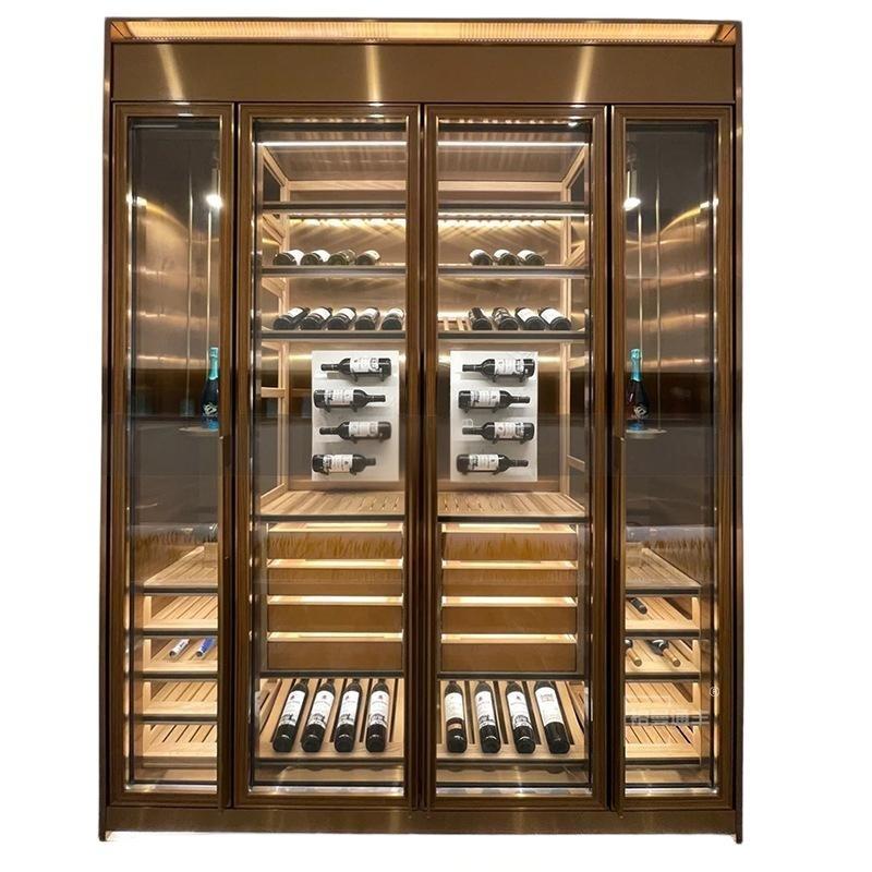 Custom Luxury Climate-Controlled Wine Cabinet