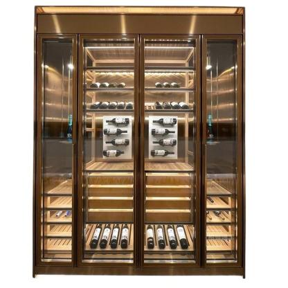Custom Luxury Climate-Controlled Wine Cabinet