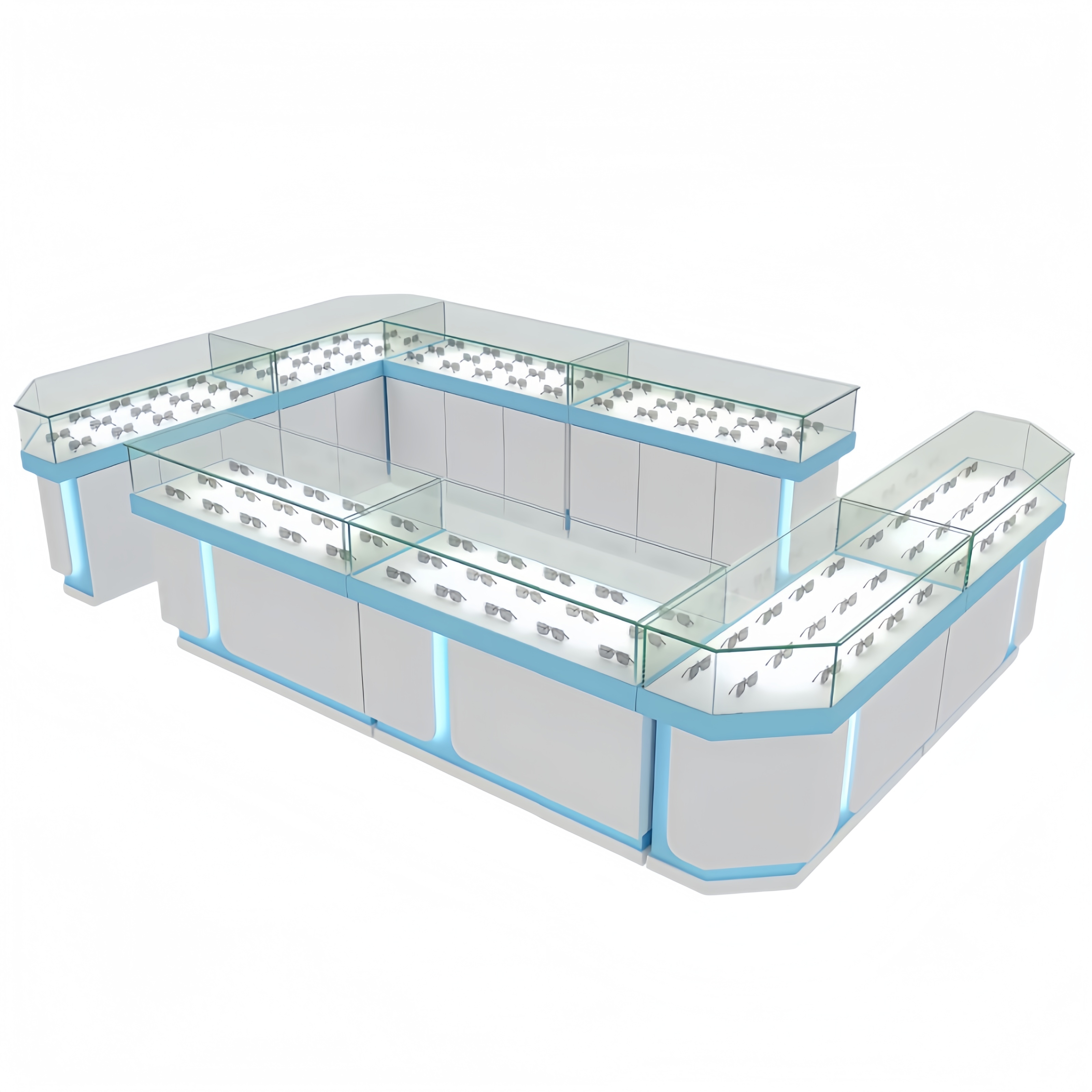 Custom Eyewear Display Cabinet