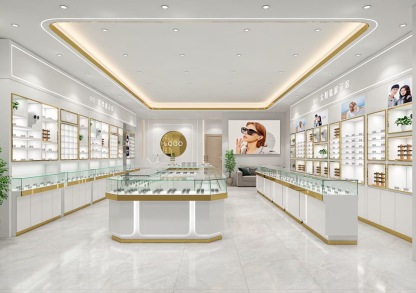 Custom Eyewear Display Cabinet