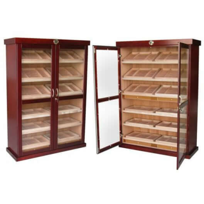 Double Door Cigar Cabinet