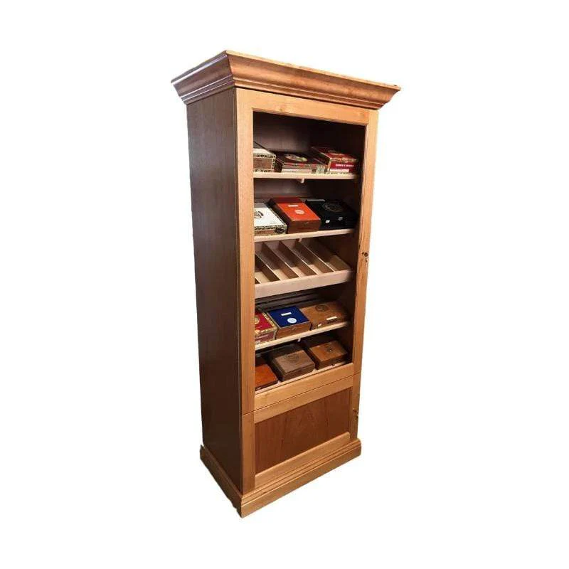 Single Door Cigar Cabinet