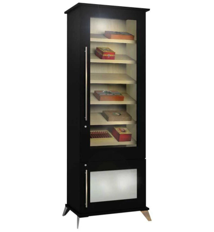 Single Door Cigar Cabinet