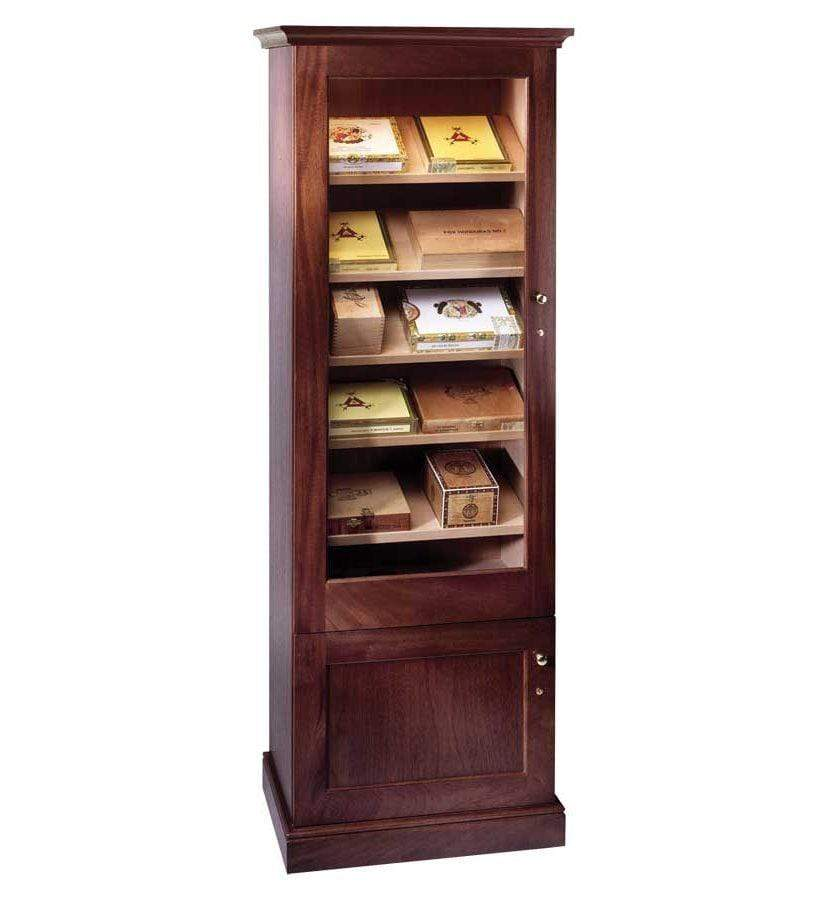 Single Door Cigar Cabinet